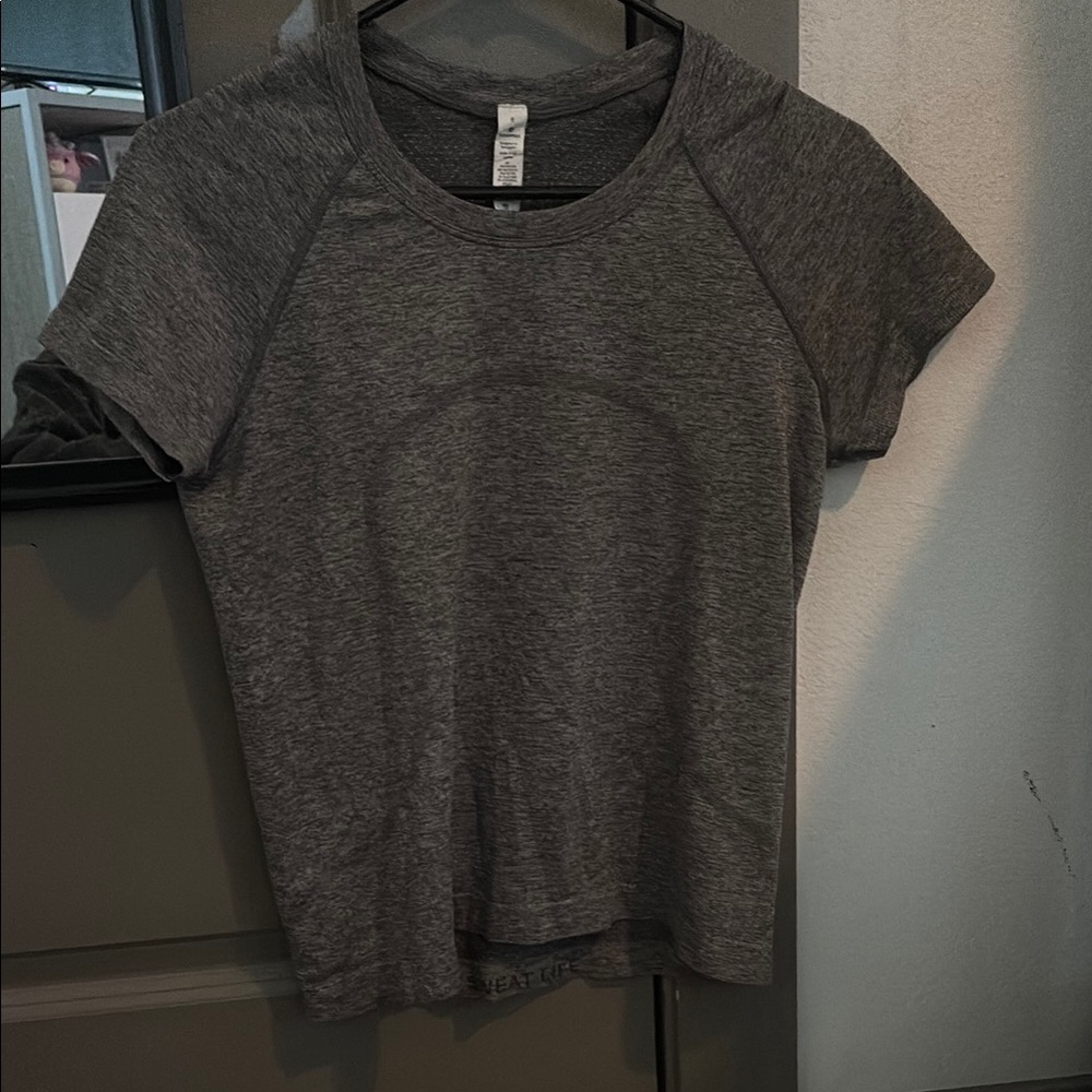 Gray Lululemon Top